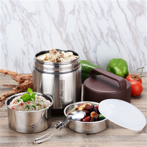 insulated stainless steel lunch box|stainless steel insulated lunch containers.